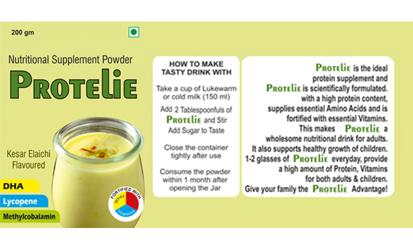 Protelie Kesar Elaichi (Whey Protein Powder)