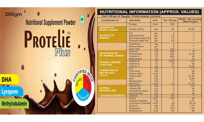 Protelie Chocalte (Whey Protein Powder)