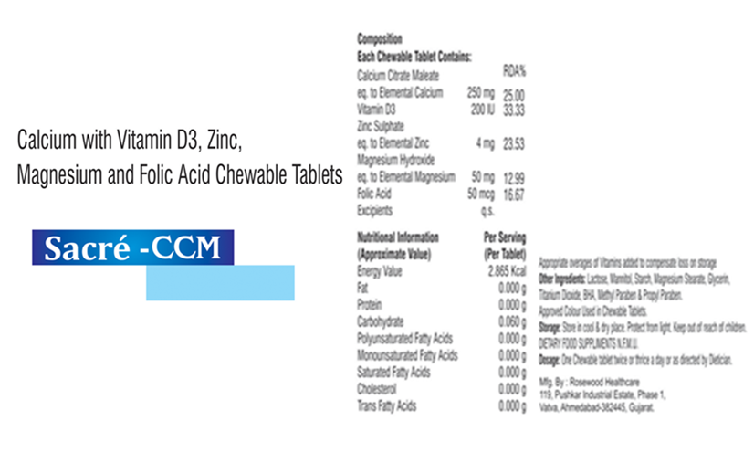Tablet Sacre - CCM