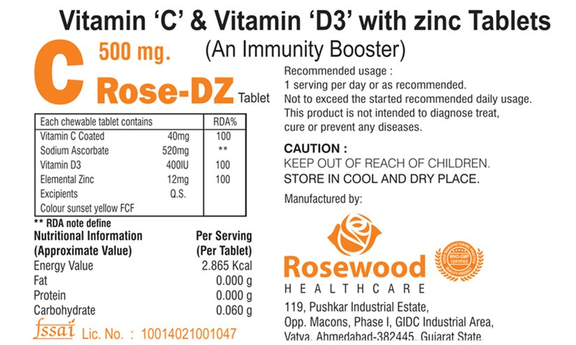 Tablet C ROSE DZ