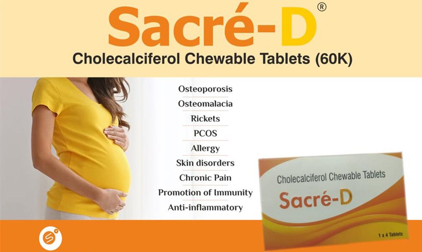 Tablet Sacre D chewable